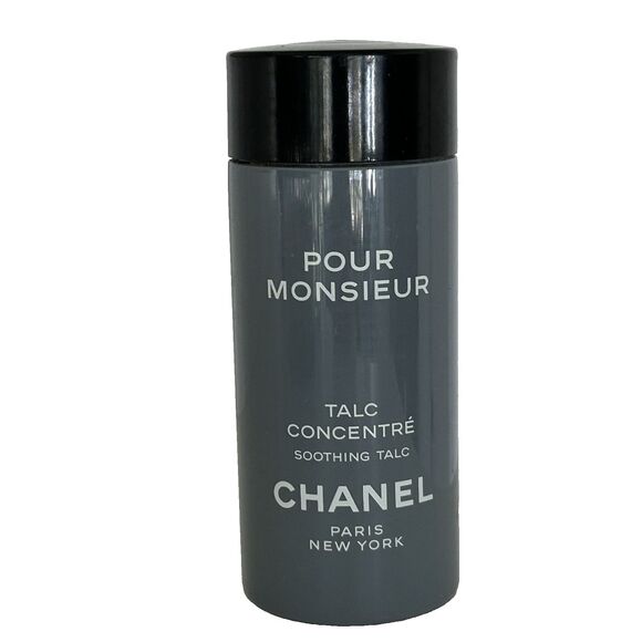 Vintage Chanel Talc Pour Monsieur Talcum Powder Soothing